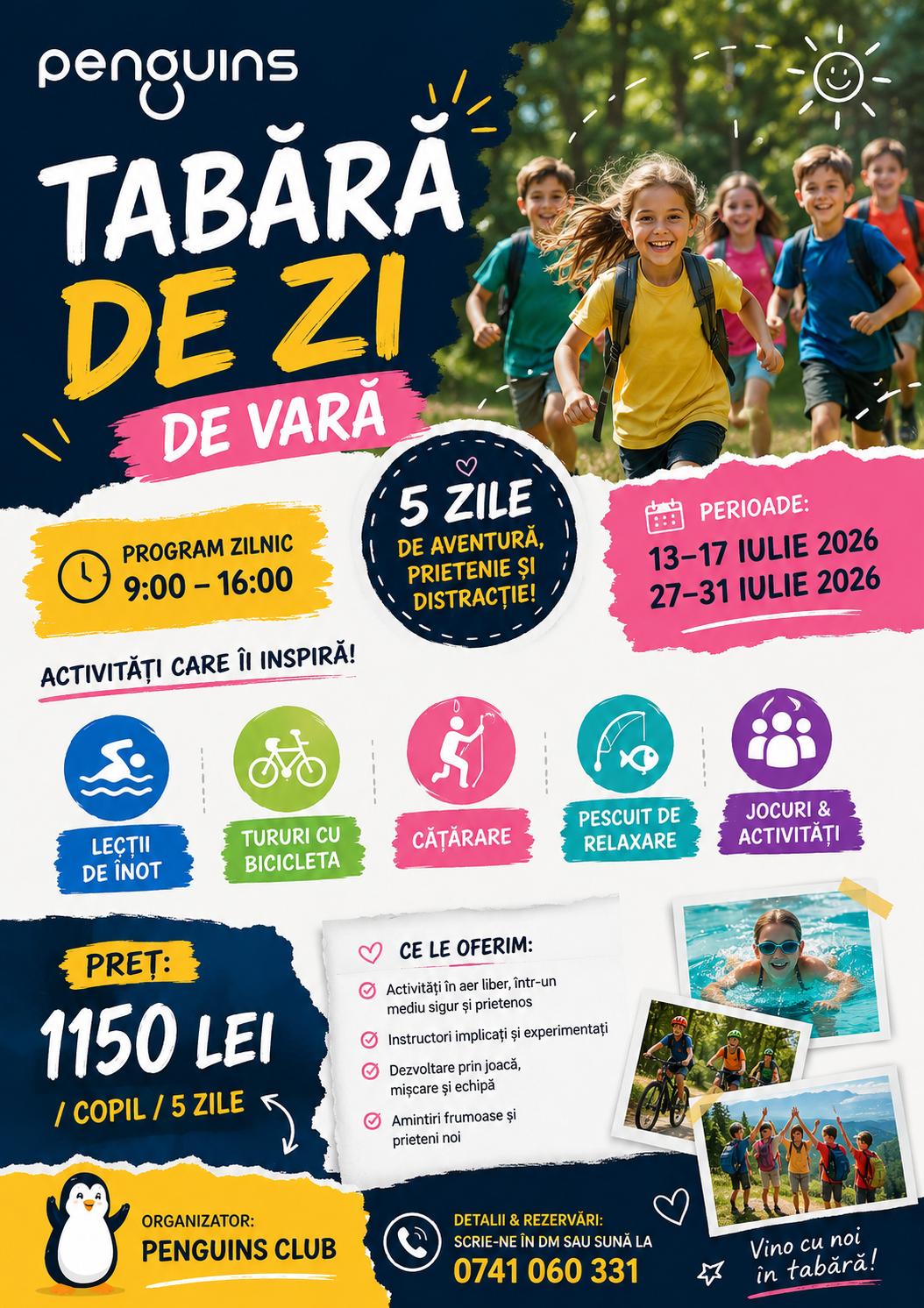 Tabără de zi — poster